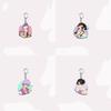 Cute Kpop Demon Hunters Keychains Rumi Mira Zoey Anime Peripheral Acrylic Pendant Backpack Pendant Decoration Fans Toys Gifts