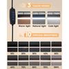 Desk lamp,LED desk lamp with rocker arm,adjustable Angle,10 brightness levels,3 lighting modes,fixture,eye-protecting learning