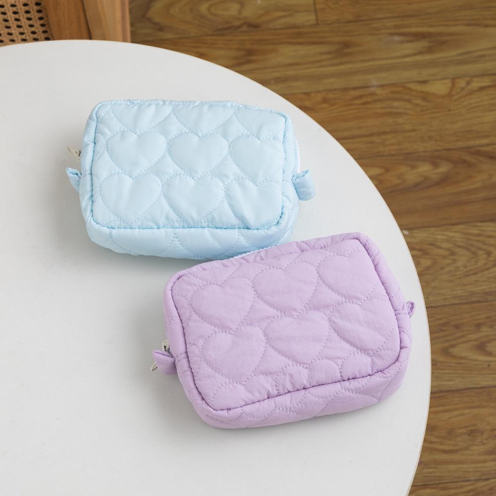 Nuovo modello di fiore Borsa per il trucco da donna Articoli da toeletta Borsa per cosmetici Borsa con cerniera Borsa da viaggio Borsa per cosmetici Borse per trucco femminile