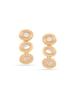 925 Sterling Silver Gold Plated Mother of Pearl Danglers Earring for Women