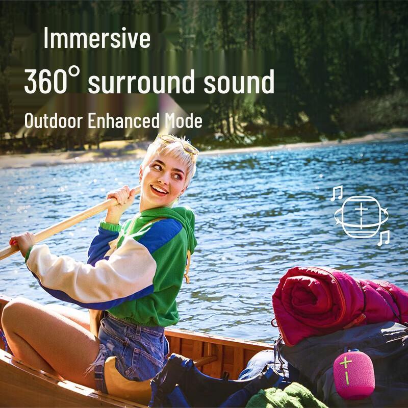 Logitech WONDERBOOM 3 Portable Bluetooth Speaker CN plug (adapter included)