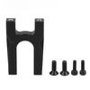 Center Differential Mount Aluminum Alloy Black Rustproof High Performance for ARRMA RC Cars
