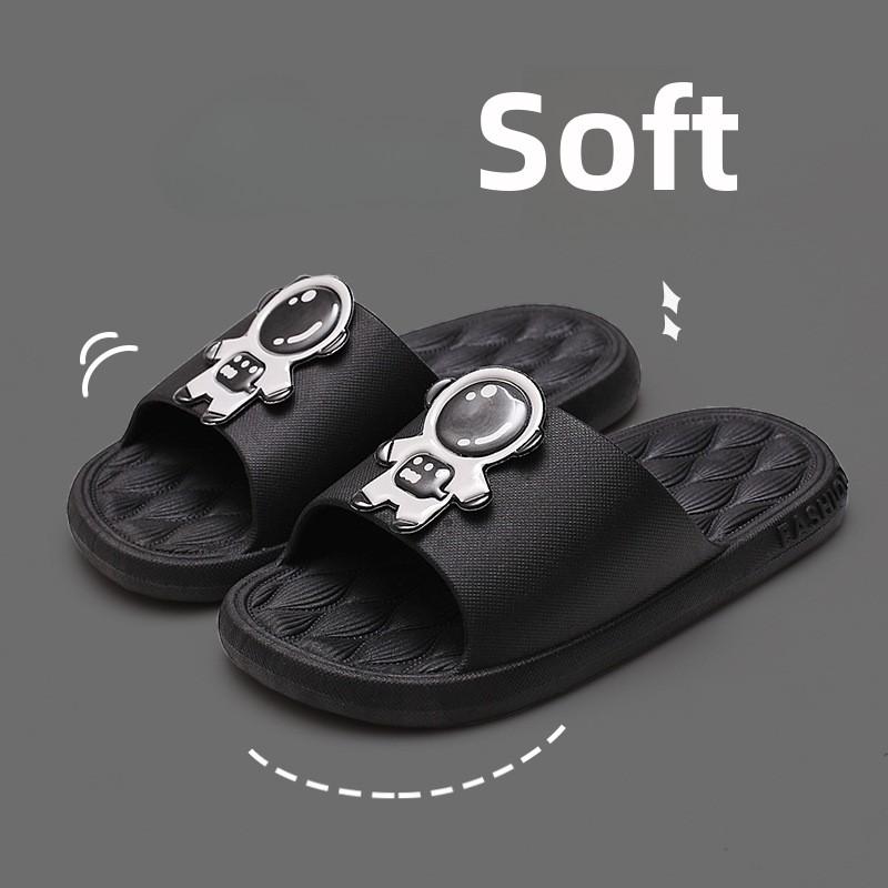 Fashion Summer Beach Slides Bathroom Anti Slip Slipper Non-Slip Home Flip Flops Cartoon Frog Soft Sandals