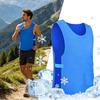 Ice Vest Instant Long Lasting No Battery Women Men Evaporative Cooling Vest for Outdoor Running Fishing Camping Cycling