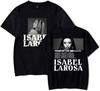 Isabel LaRosa Psychopmp 2025 Tour Merch T-Shirt Manches Courtes Unisexe Mode Décontracté Été Design Élégant Tee