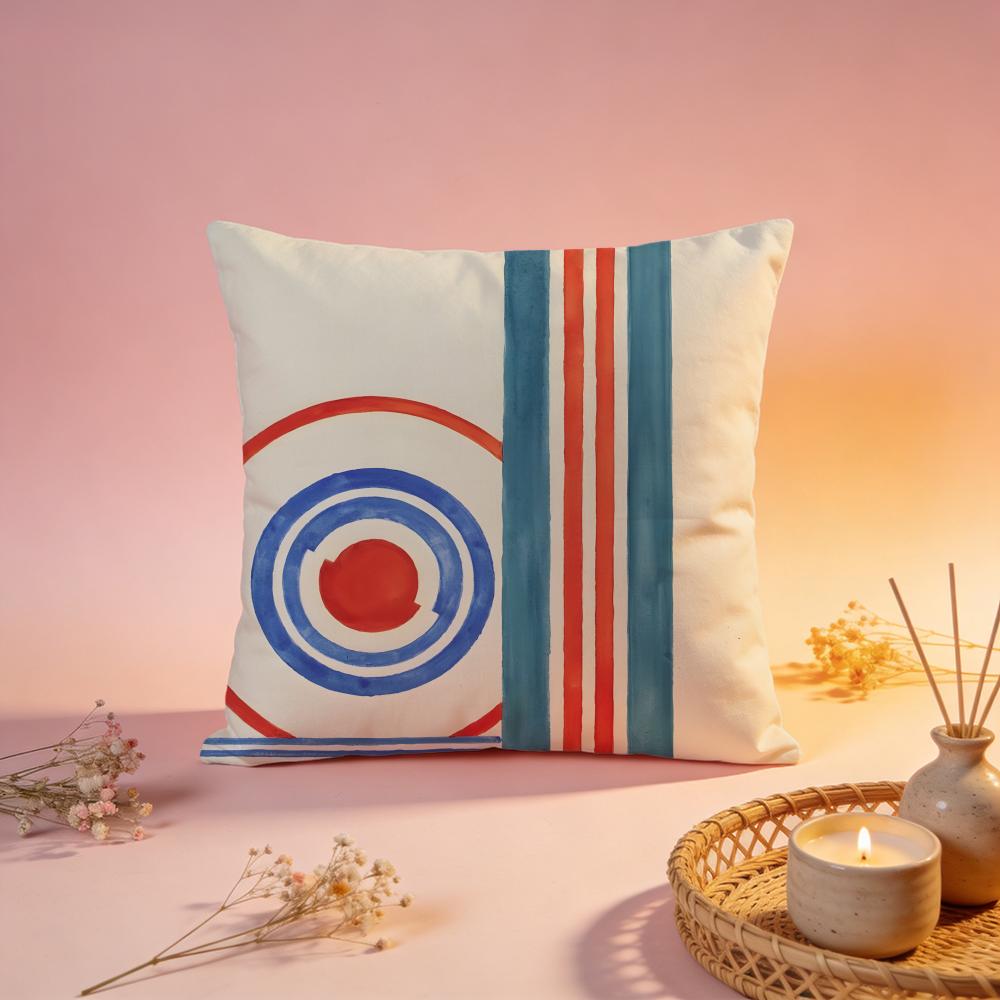 Fashion FFrantisek Kupkaful Cushion Cover Comfortable Durable Pillow Cover MultiScene for Home Office Car Sofa