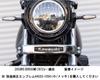 Kijima Motorcycle Emblem Stay for Kawasaki Emblem Steel Black Finish KAWASAKI Z650RS('22-) 208-3103