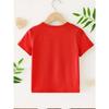 Boys' Cartoon Cute Car Print Creative Casual Trendy T-Shirt