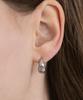 Tatiana Minimal Teardrop Hoop Earrings Ec3297 (S/M/L)
