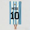 Modedruck M-Messi Handtuch Trockentuch Badehandtuch Anwendbar für Leichte Schwimmaktivitäten Camping Yoga Strand Ausflüge