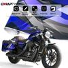 Waterproof Automotive Vinyl Car Wrap Motorcycle Sticker Car Film Covering Graffiti Black Off-road Vehicle Geometry Blue Adhesive