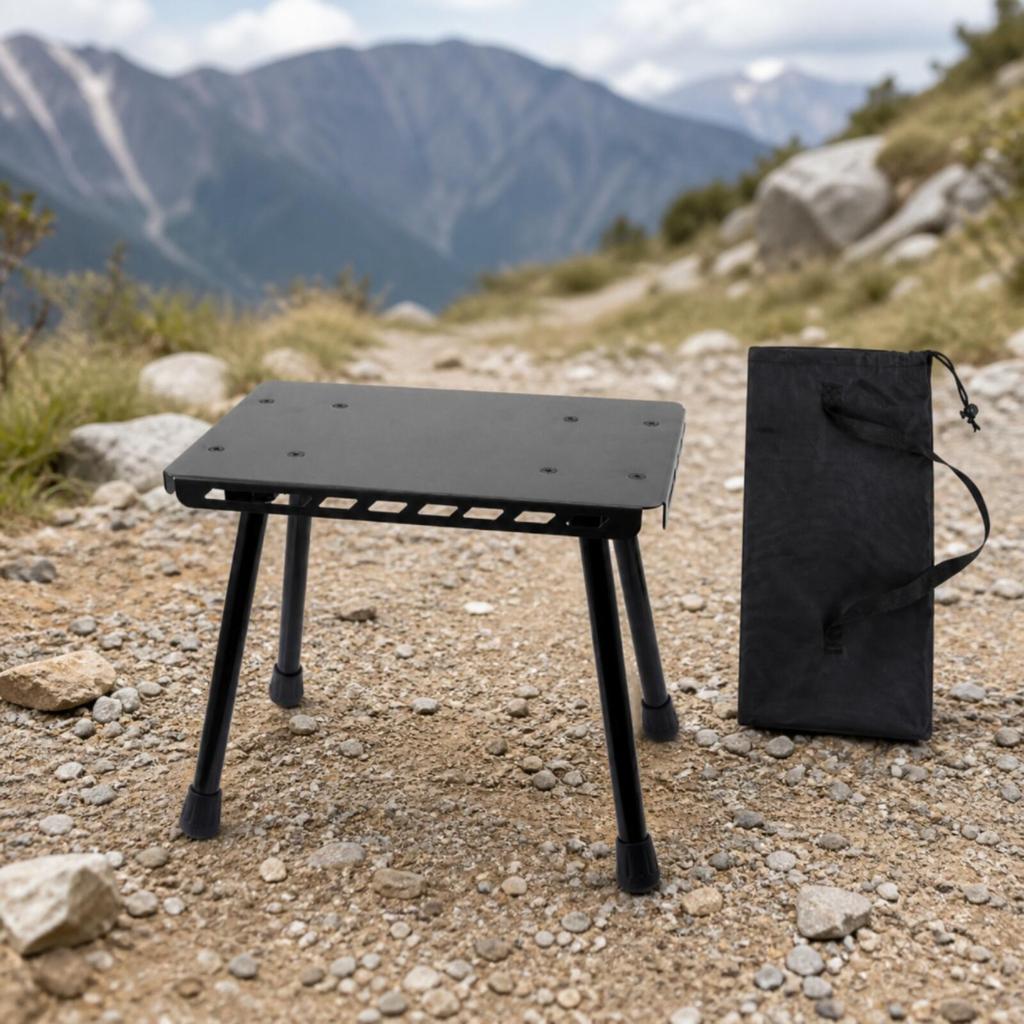 Folding Outdoor Table-Stool Sturdy for Picnics