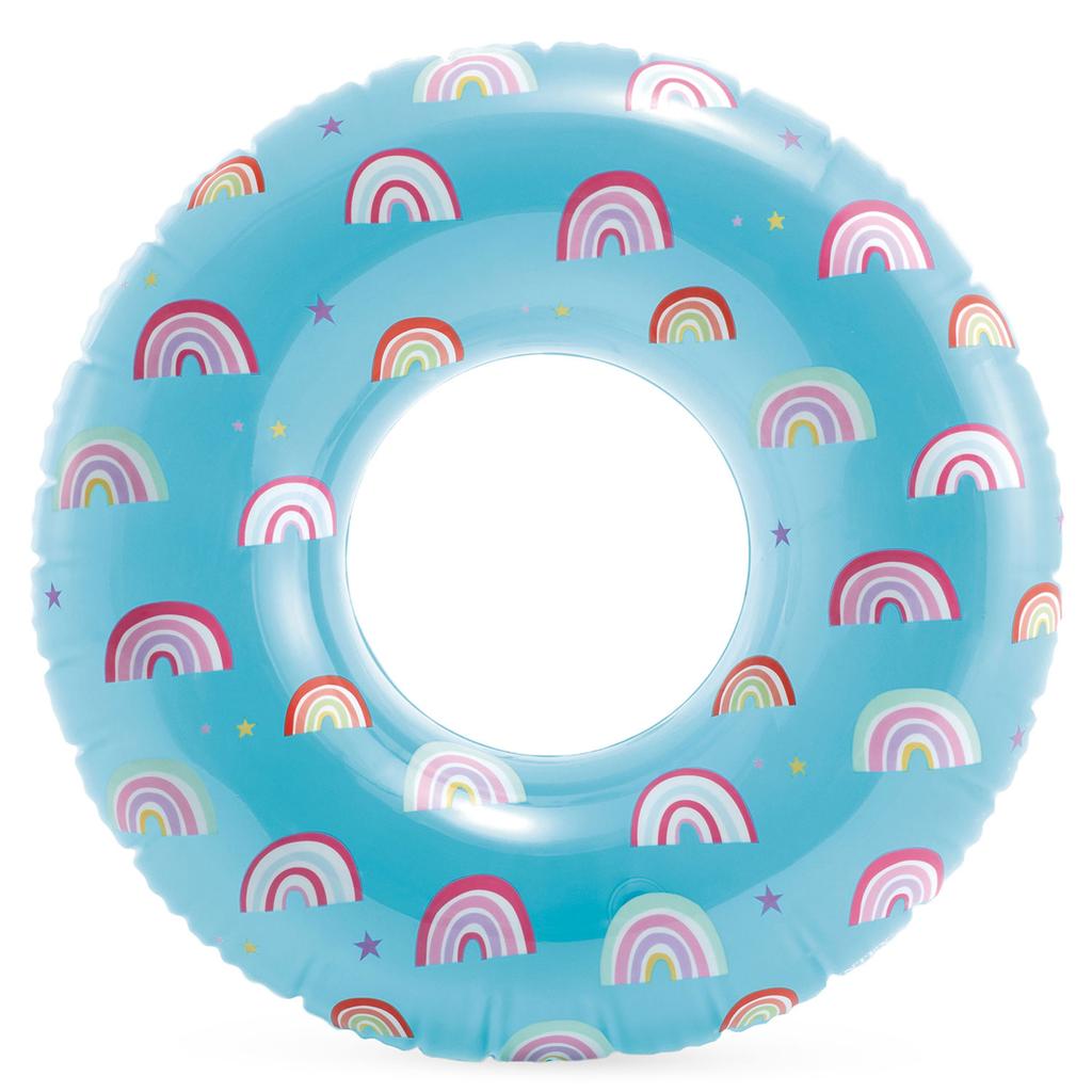 Rainbow swimming ring 81 cm INTEX 59259