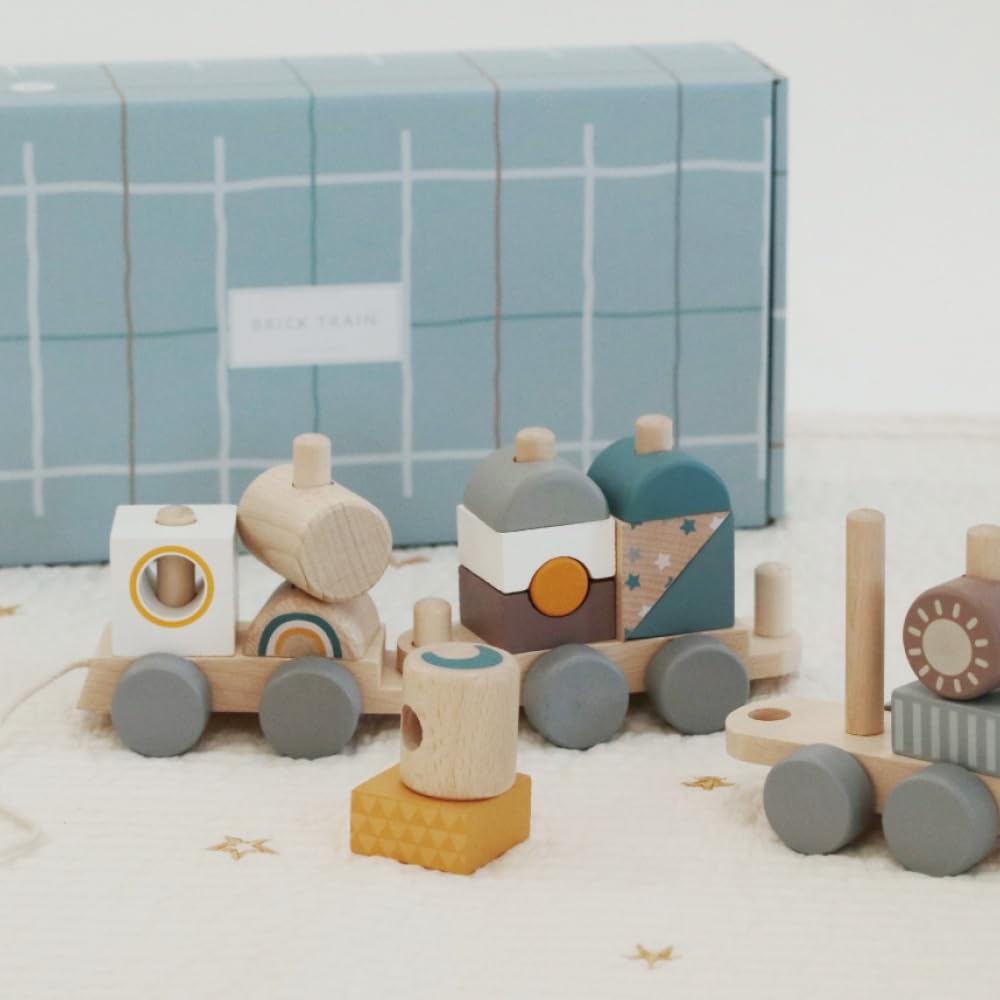 BRICK TRAIN Building Freely Mix and Match Adnil LAND Blocks, Train, #25416