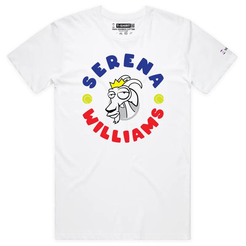 VOICEART Serena Williams The GOAT Series Sports T-Shirt with Premium Graphic 3XL