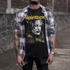 Koszulka Muzyka Metalowa Holy Roller Sun Killer Spiritbox Merch Unisex Bawełniany T-shirt Unisex