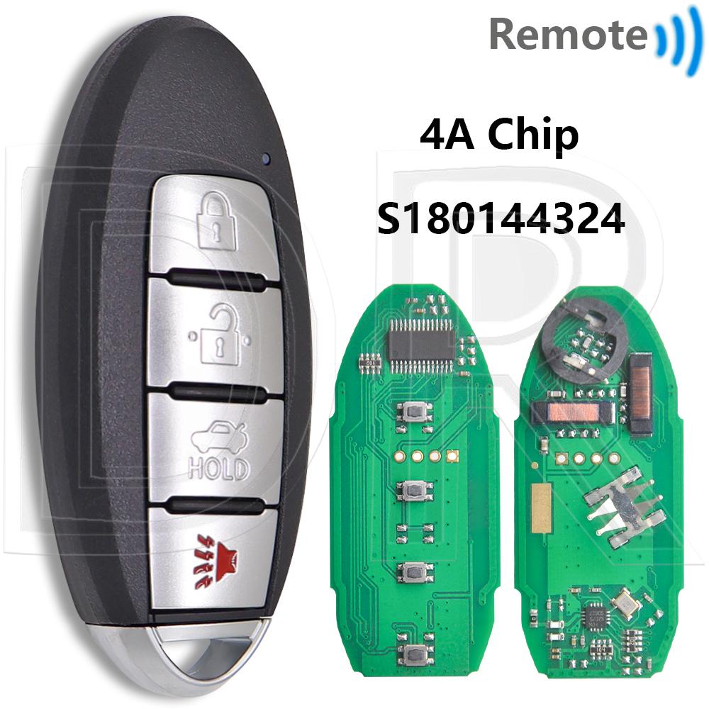 Great ID47/4A Chip 433MHz KR5S180144014 S180144018/020/310/324 Proximity Car Remote Key For Nissan Maxima Altima 2013-2019
