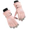 Ski Gloves Cartoon Women's Waterproof Thickened Velvet Touch Screen Cycling Windproof Outdoor Cycling Winter Warm Gloves