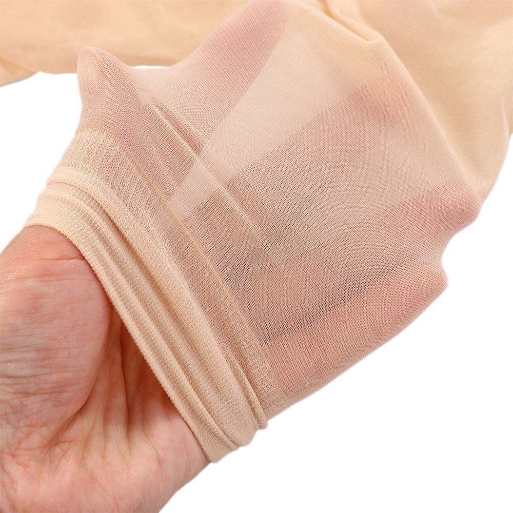 Lady Women Ultrathin Care Socks Smooth Spring Summer Open Toe Ultrathin Mid-Ankle Socks