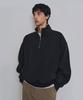 COSTUME O’CLOCK Curved Fleece-Lined Half Zip Sweatshirt 3 Colors Coosts261