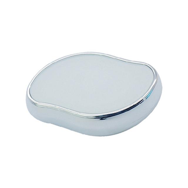 

Ластик для удаления волос, безболезненный, безопасный, многоразовый, легкоочищаемый, физический стеклянный ластик для удаления волос, косметический ластик для тела серебряный