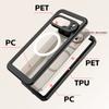 REDPEPPER FS Series For Google Pixel 10 Pro Waterproof Magnetic Case PC TPU PET Clear Phone Cover