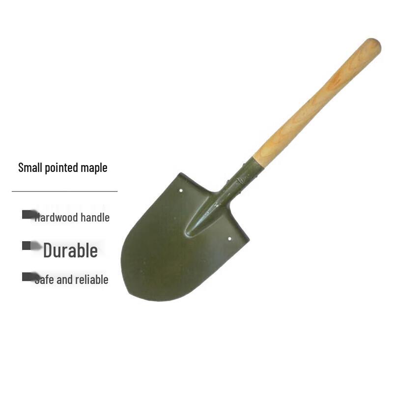 Anluoda Wooden Handle Rescue Shovel Pick