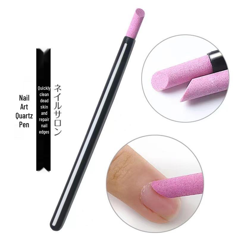 Quartz Ceramic Nail Grinding Pen for Dead Skin Removal and Surface Polishing