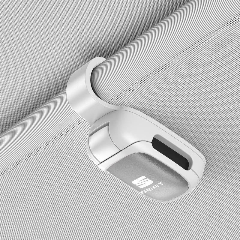 Car Sunglasses Holder Eyeglass Holder Glasses Storage Clip For Seat FR Leon Ibiza Altea Exe 5f Mk2 Mk3 TARRACO Auto Accessories