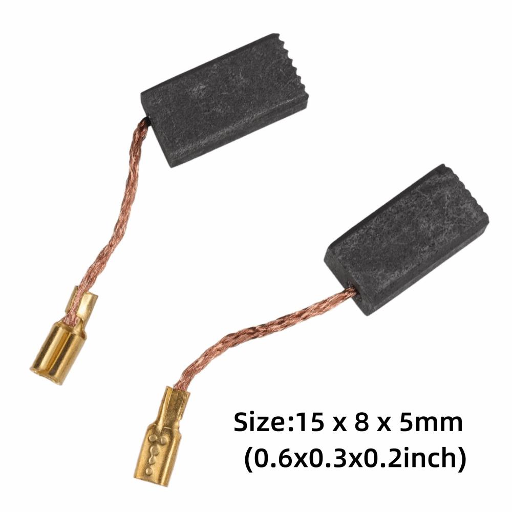 20pcs Replacement Kit Motor Carbon Brush 5x8x15mm Copper Carbon Motor Brush Drill Machine