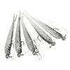 1 Set Umbrella Fishing Rig Kit Set Artificial Soft Fishing Lures Bait Rig for Freshwater Black