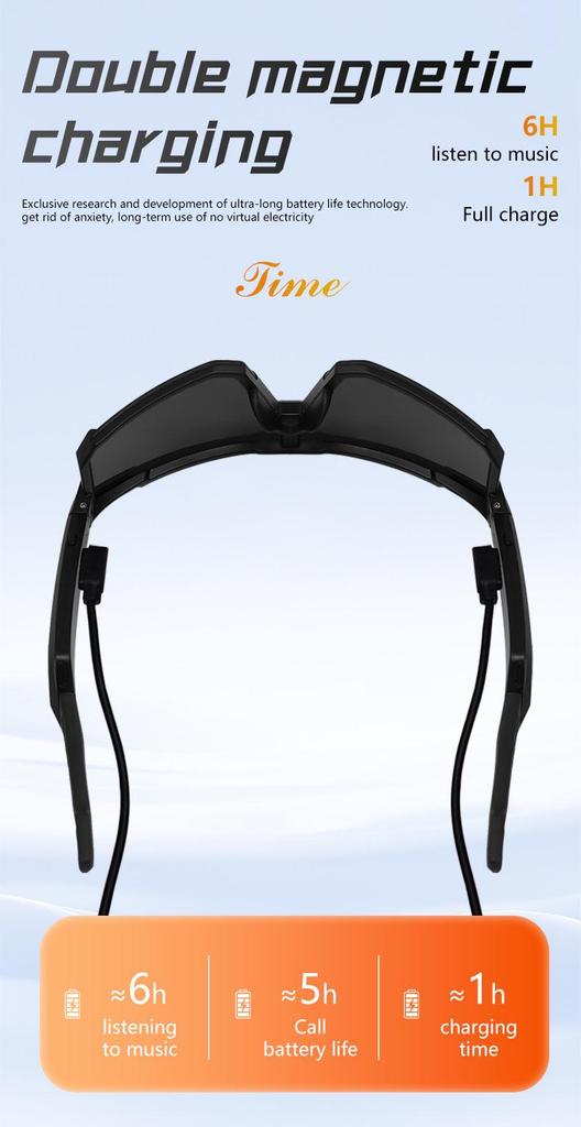 QY-pro01 Outdoor Cycling Bluetooth Music Glasses with UV Protection