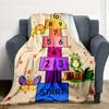 Jungle Hop Flannel Blanket Throw Blanket Soft Warm Sofa Bed Camping Home Decor Unique Christmas Gift C926170