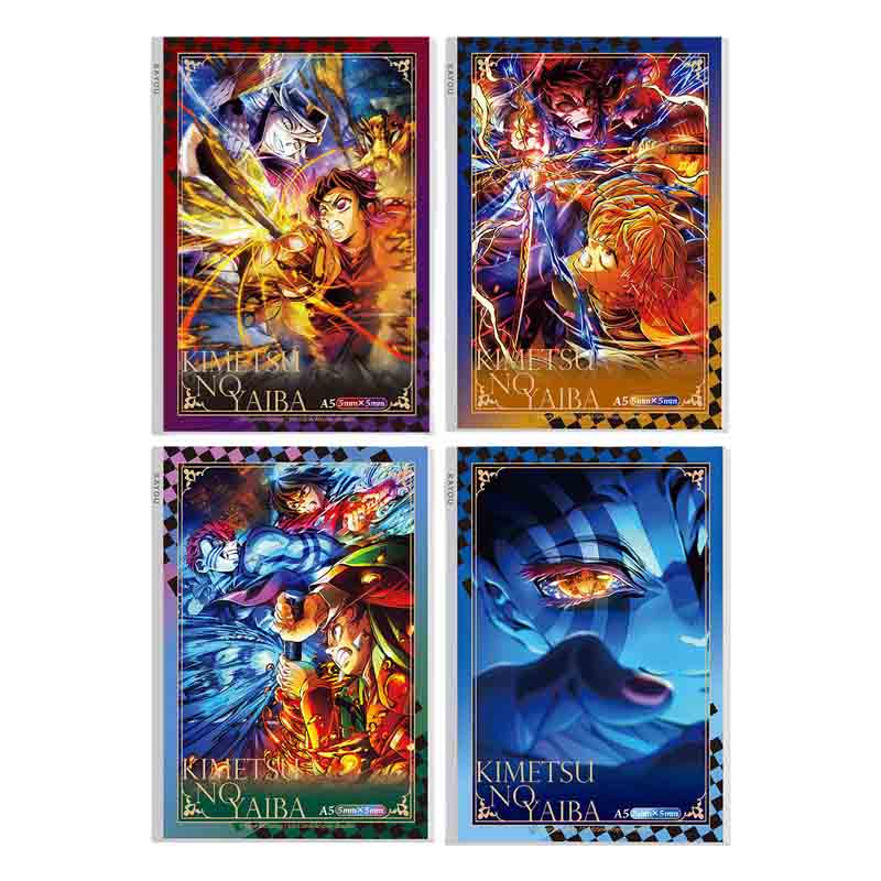 Exercise Book Kimetsu No Yaiba Infinity Castle Genuine Animation Cartoon Collection Peripheral Toy Gifts