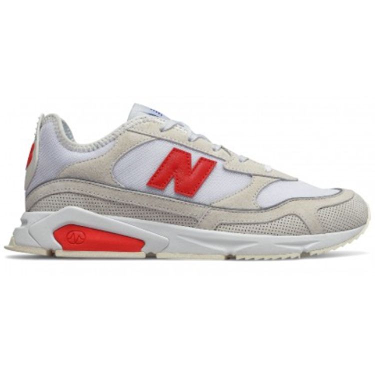 New Balance Nb X-Racer Mesh Suede Retro Sports Low-Top Lifestyle Shoes Unisex Sneakers Red White MSXRCSLD