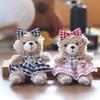 Bear Plush Shelliemay Pendant With Pp Cotton Soft Material Bear Gift Keychain