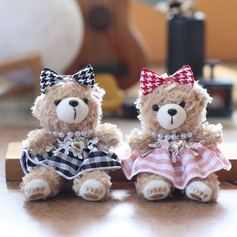 Bear Plush Shelliemay Pendant With Pp Cotton Soft Material Bear Gift Keychain