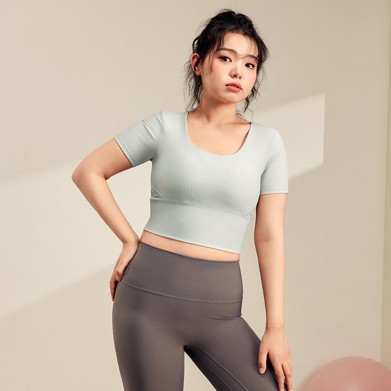 Large Size Women's High-Impact Sports Bra for Running and Yoga