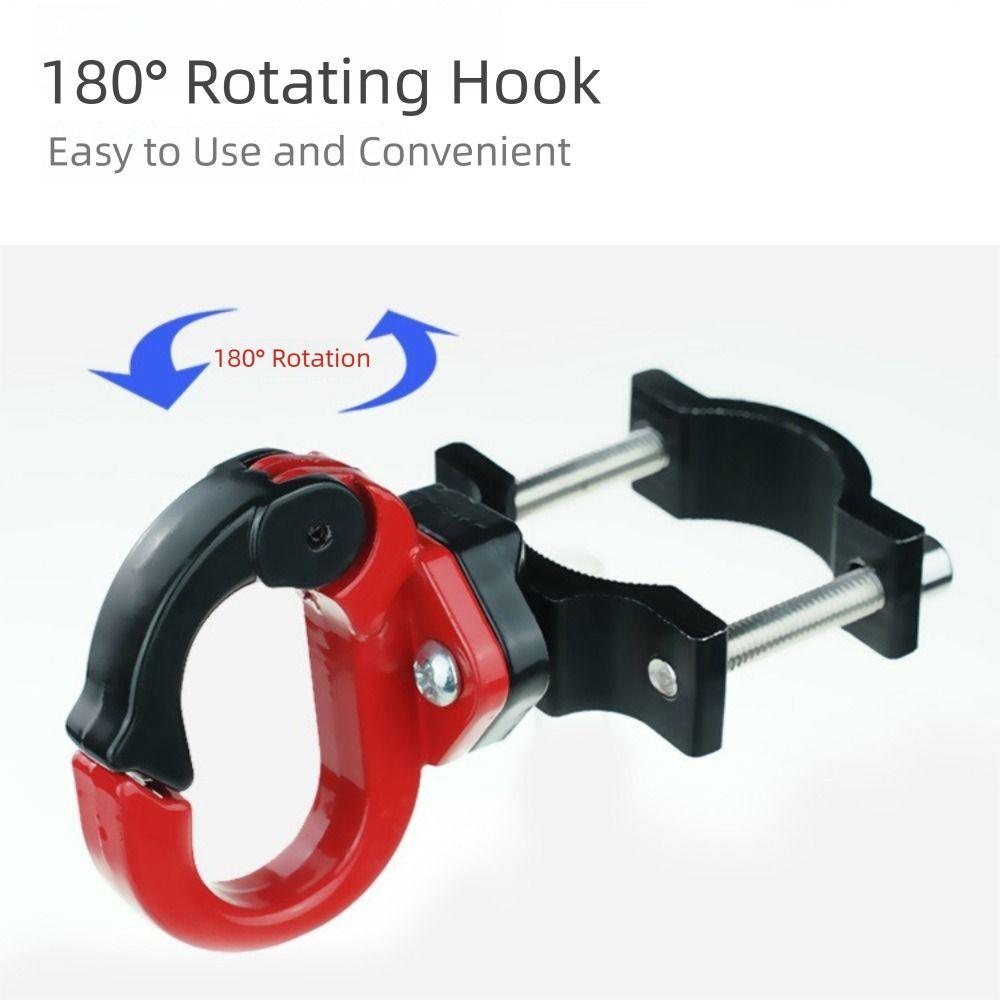 Lightweight Luggage Hook Aluminum Alloy Helmet Hook Utility Electric Scooter Hook  Bike Accessories