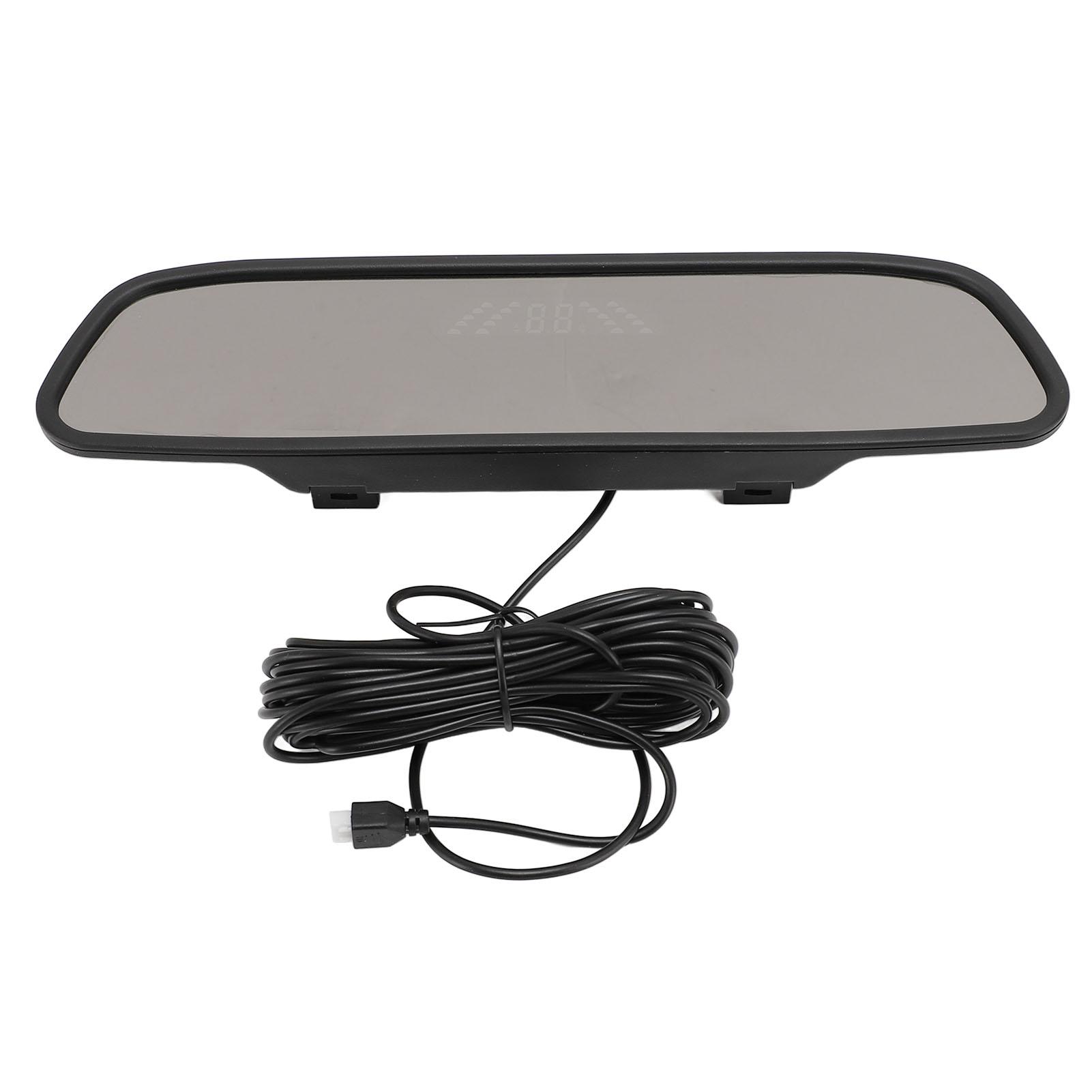 

Автомобильная радарная система заднего хода с 4 датчиками, дальность обнаружения от 0,3 до 2,0 м, свет, звук, предупреждение, светодиодный дисплей