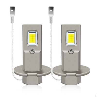 2 Adet H3 LED Sis Farı Ampulleri Far Beyaz Yedek Evrensel Tak ve Çalıştır