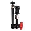 Heavy Duty 7/11" Adjustable Arm with 1/4" Screw Connections for Filmmaking Equipment Stability