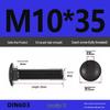 High-Strength Grade 8.8 Carriage Bolts: Round Head, Square Neck, M6-M16 Sizes for Shelf and Bridge Frames