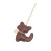 Pu Leather Cat Keychain Cute Animal Keyring Women Bag Charm Handbag Hanging Pendant Decoration Girl Gifts