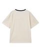 YALE New Haven Graphic Ringer T-Shirt_Cream