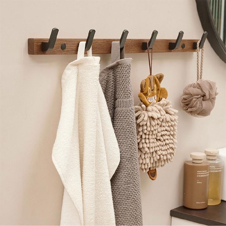 Various Hook Elegant Coat Rack for Wall Mounting Designs for Efficient Use in Bedrooms and Kitchens Storage Solution