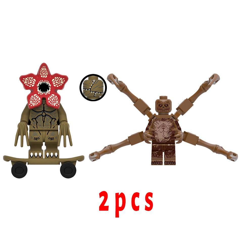 Stranger Hrůzostrašná Květina Požírající Lidi Eleven Modelová Figurka Stavebnice Kostky Hračky Pro Děti dárek k narozeninám