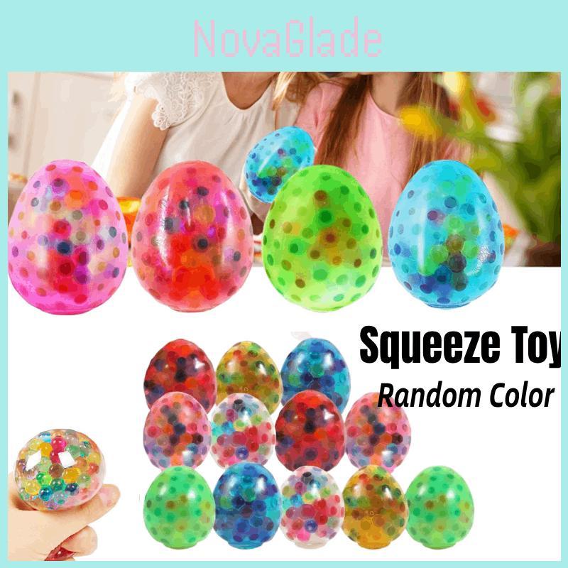 Easter Egg Squishy Stress Ball Toy Realistic Egg Design Wholesale