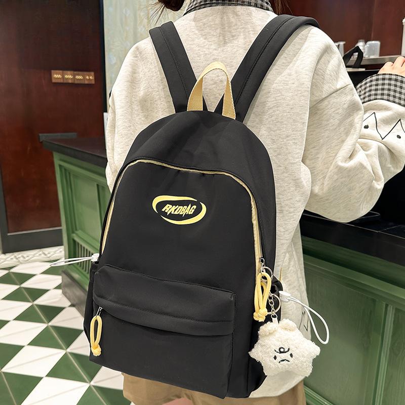 

Children s Schoolbag Elementary School Students Boys Junior High School Girls High School Letter Backpack