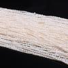 1String, AA Natural Pearl, Handmade Rice Shape Pearl Beads, 2-2.3mm, for DIY Necklace Bracelet Anklet Accessories, Jewelry Making 36cm